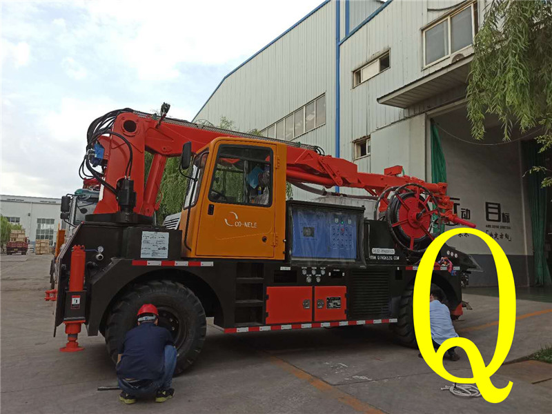 混凝土泵 青科重工 濕噴臺車