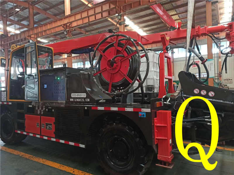 混凝土泵 青科重工 濕噴臺車