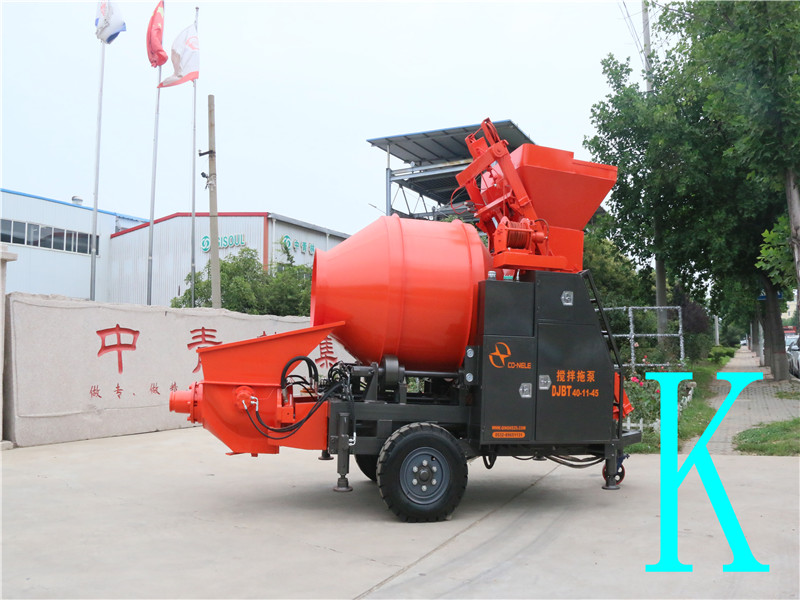 混凝土泵 青科重工 攪拌拖泵