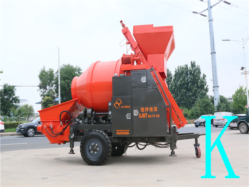 混凝土泵 青科重工 攪拌拖泵