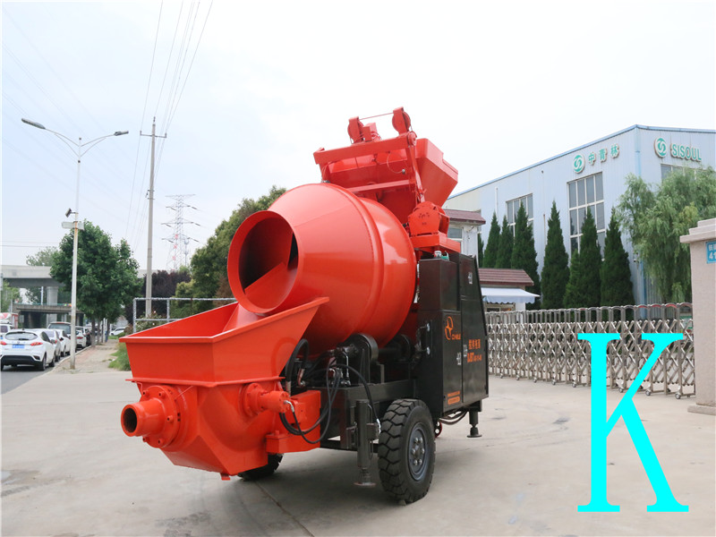 混凝土泵 青科重工 攪拌拖泵