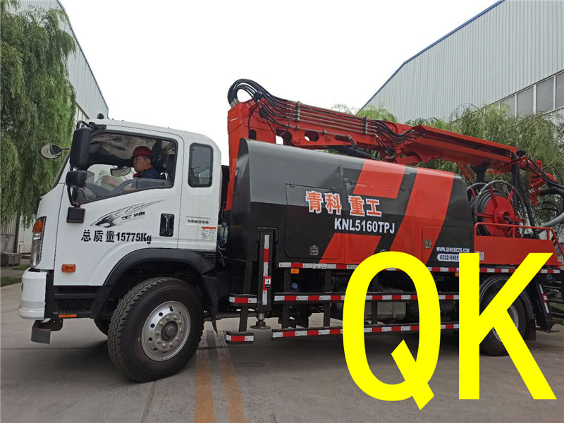 混凝土泵 青科重工 濕噴臺(tái)車