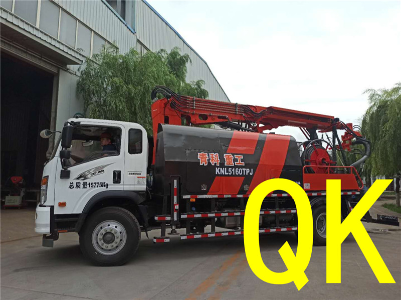 混凝土泵 青科重工 濕噴臺車