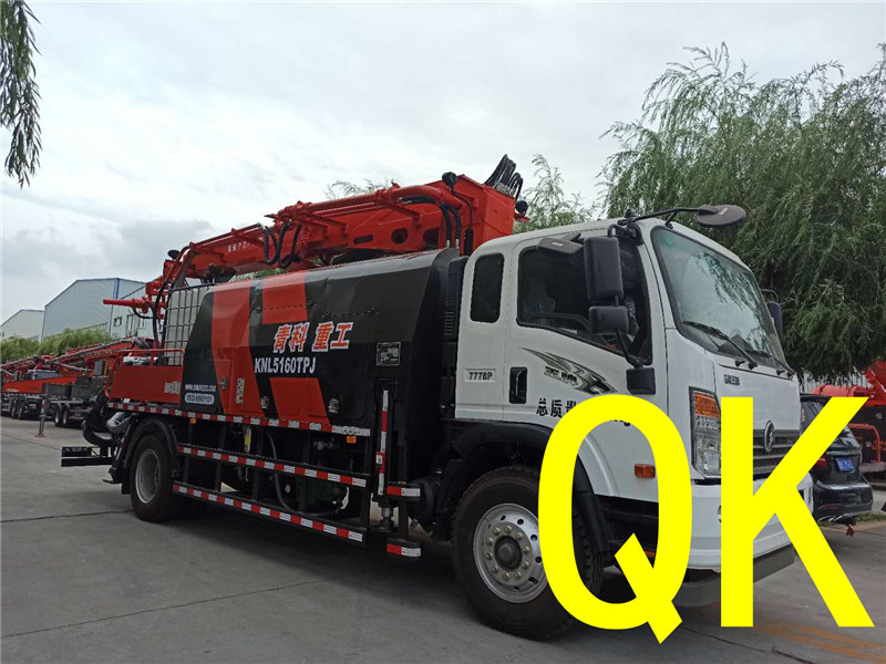 混凝土泵 青科重工 濕噴臺車