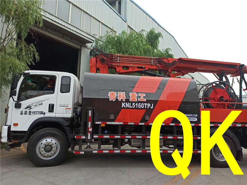 混凝土泵 青科重工 濕噴臺車