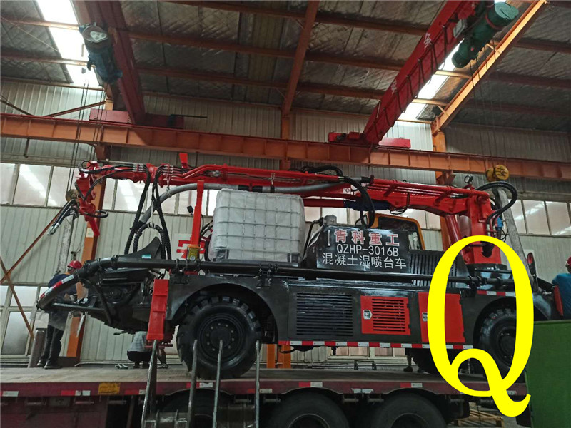 混凝土泵 青科重工 濕噴臺(tái)車