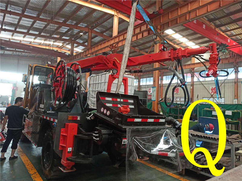 混凝土泵 青科重工 濕噴臺車