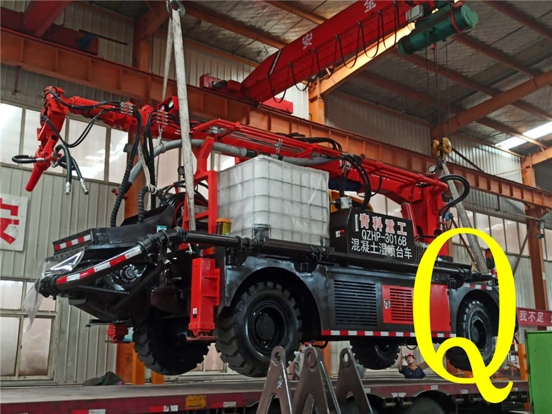 混凝土泵 青科重工 濕噴臺(tái)車