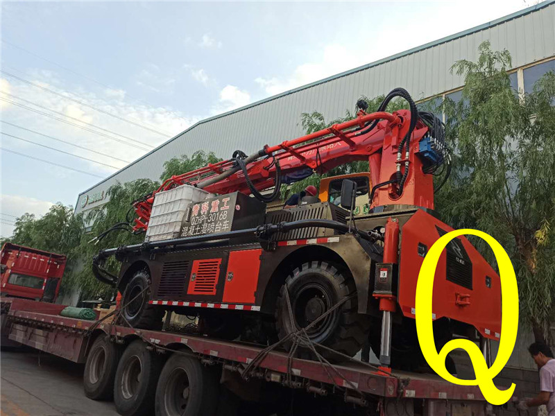 混凝土泵 青科重工 濕噴臺車