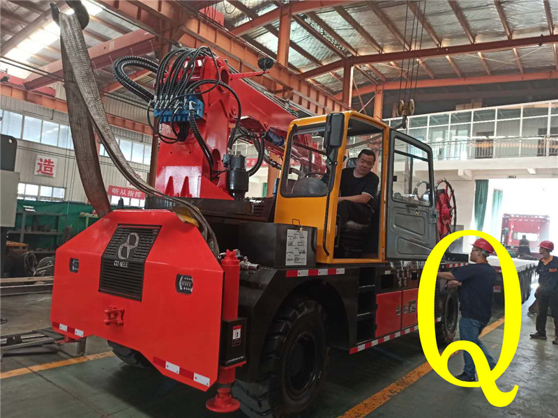 混凝土泵 青科重工 濕噴臺車