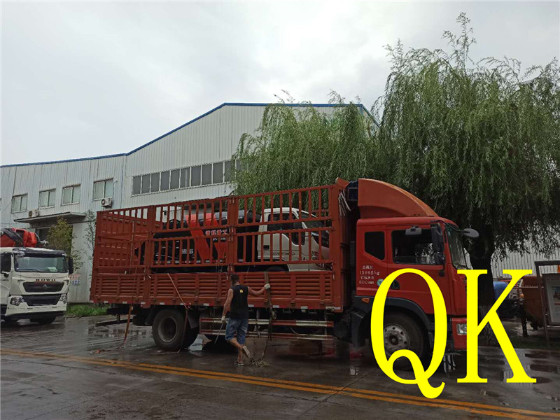 混凝土泵 青科重工 濕噴臺車