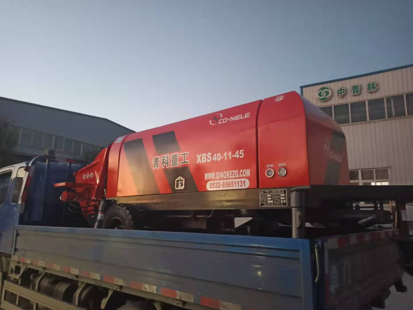 混凝土泵 青科重工 細(xì)石泵