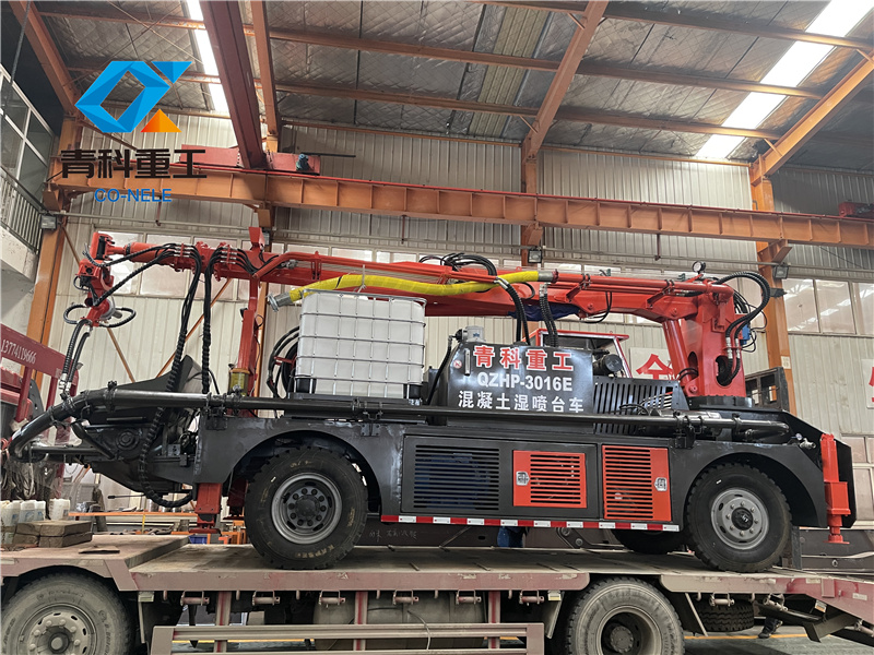 混凝土泵 青科重工 濕噴臺車