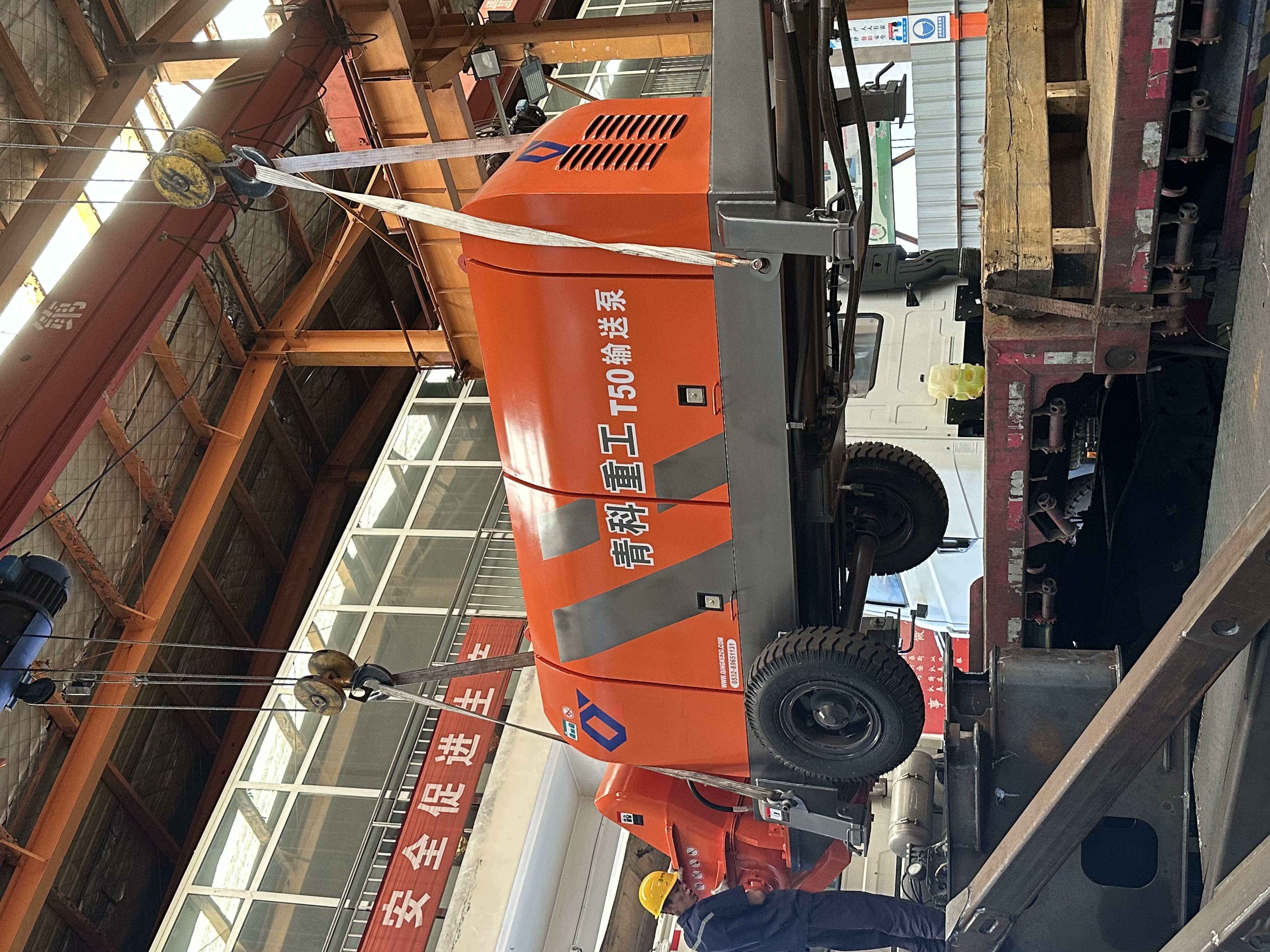 堵管日損超萬？青科混凝土輸送泵來